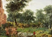 Wooded landscape Jan van der Heyden